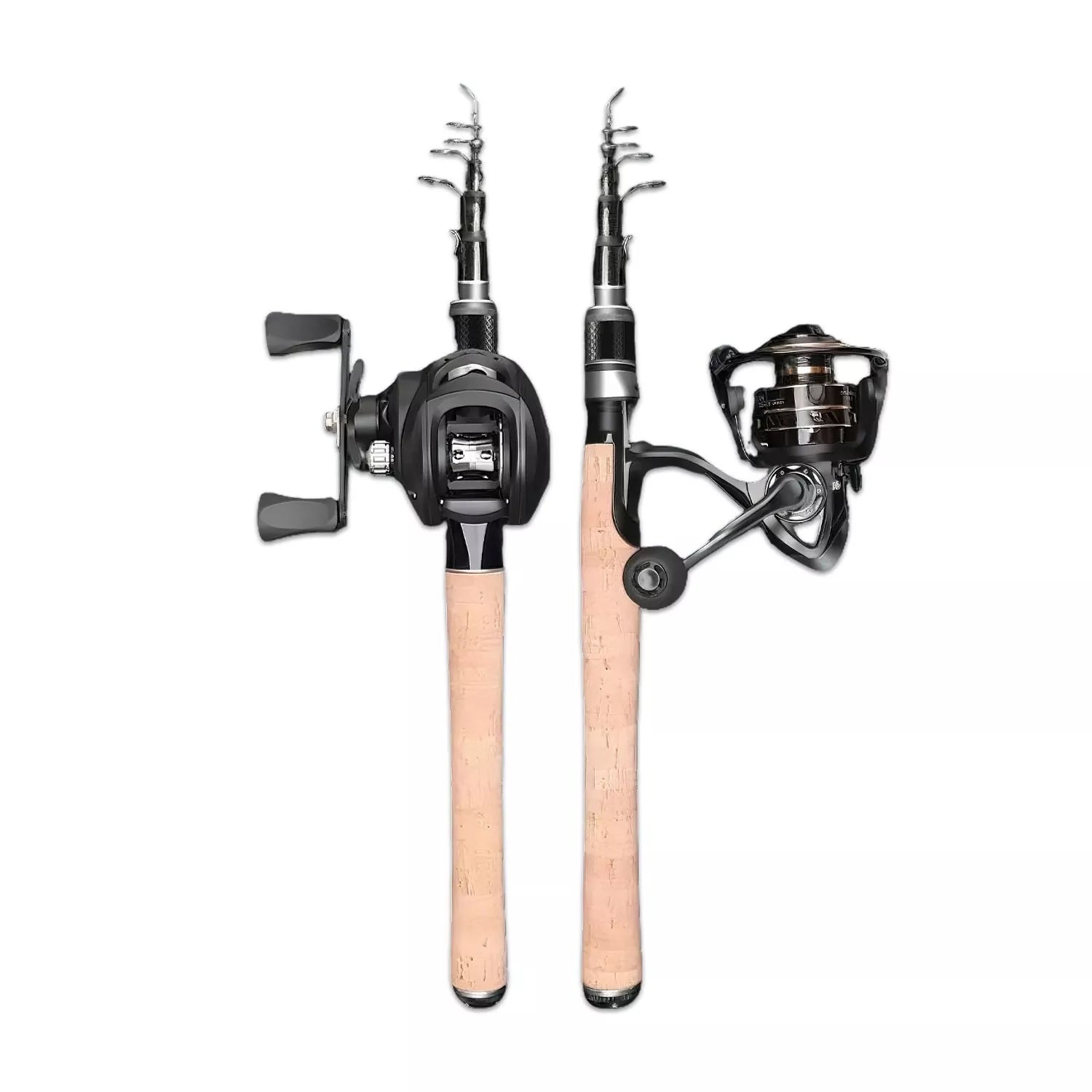 Telescopic Fishing Pole Combo