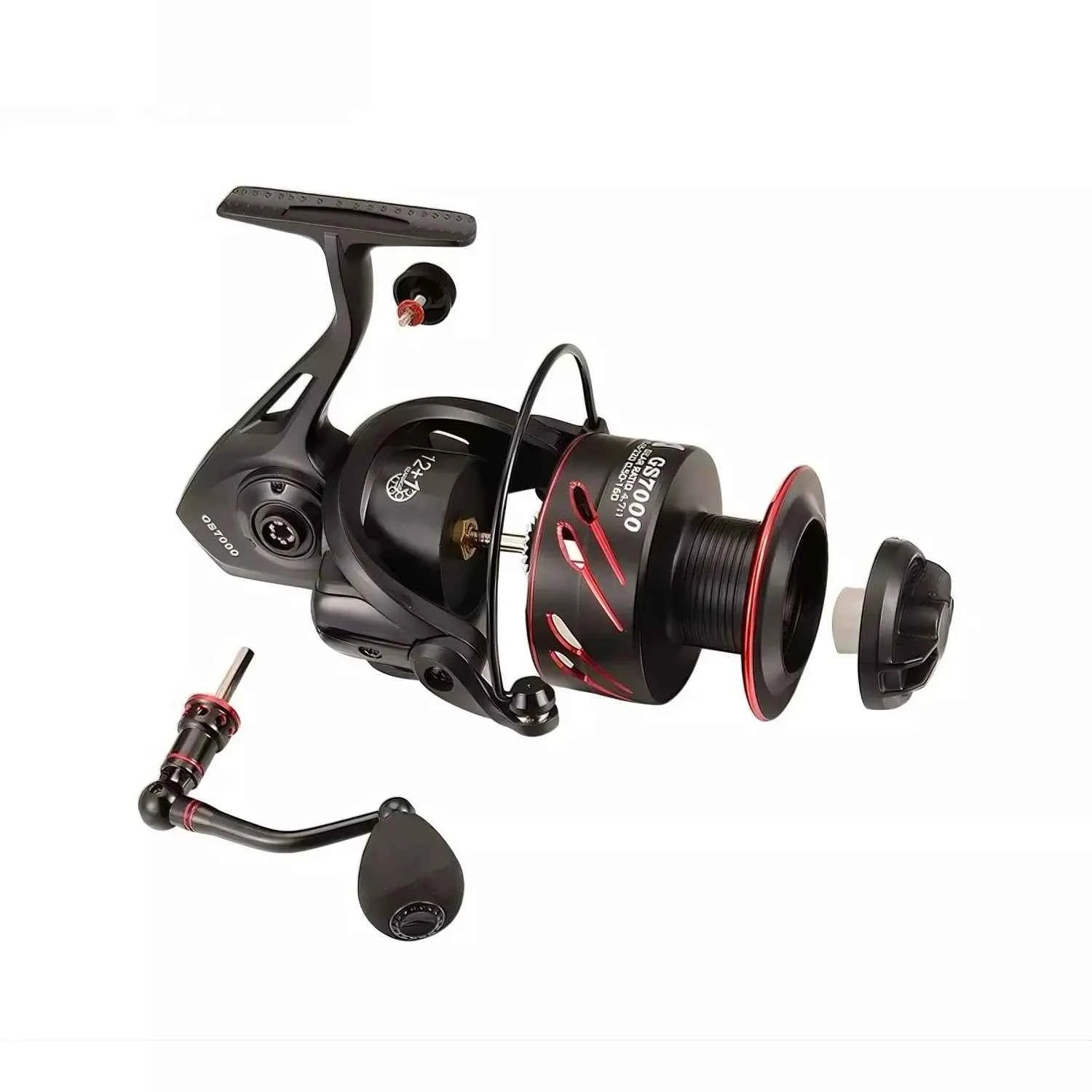 All-Metal Micro Game Spinning Fishing Reel | Saltwater Compatible & Surf Long Cast Performance