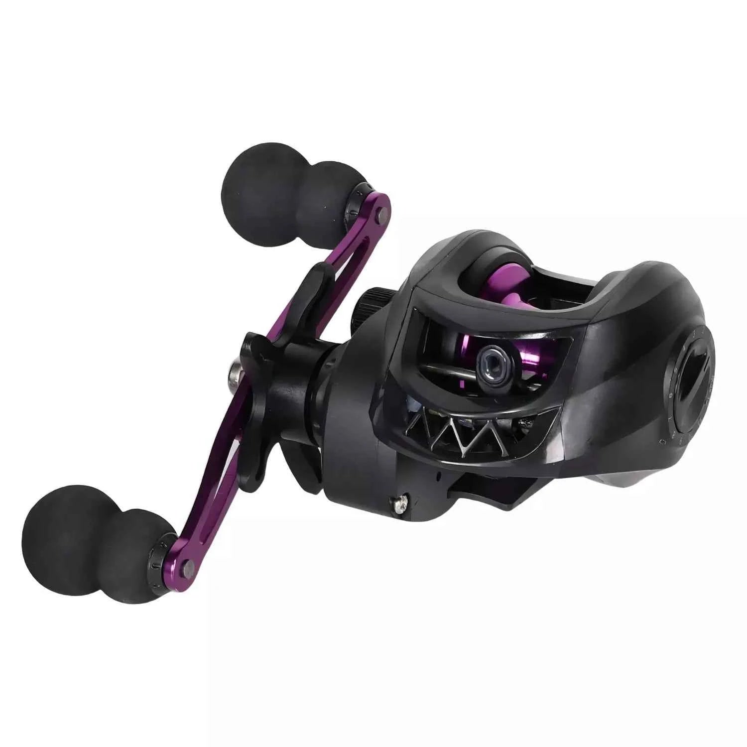 Anti-Bird Nest Baitcaster Reel - Heavy Duty 8KG Drag with Metal Spool for Saltwater & Freshwater Hand Reel Fishing