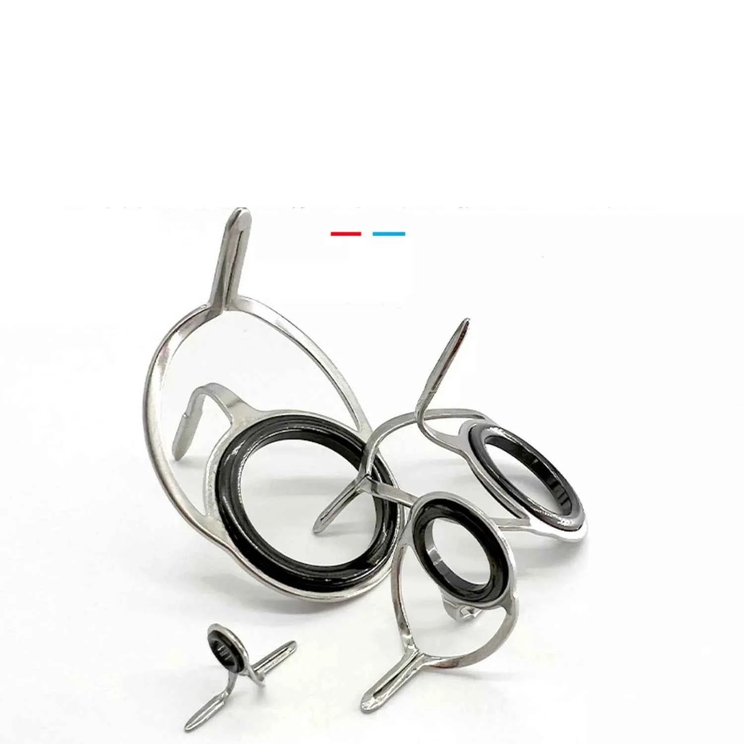 Anti-Tangle Double-Leg Fishing Rod Line Guide - Durable Metal Wire Guide for Rod DIY & Repair