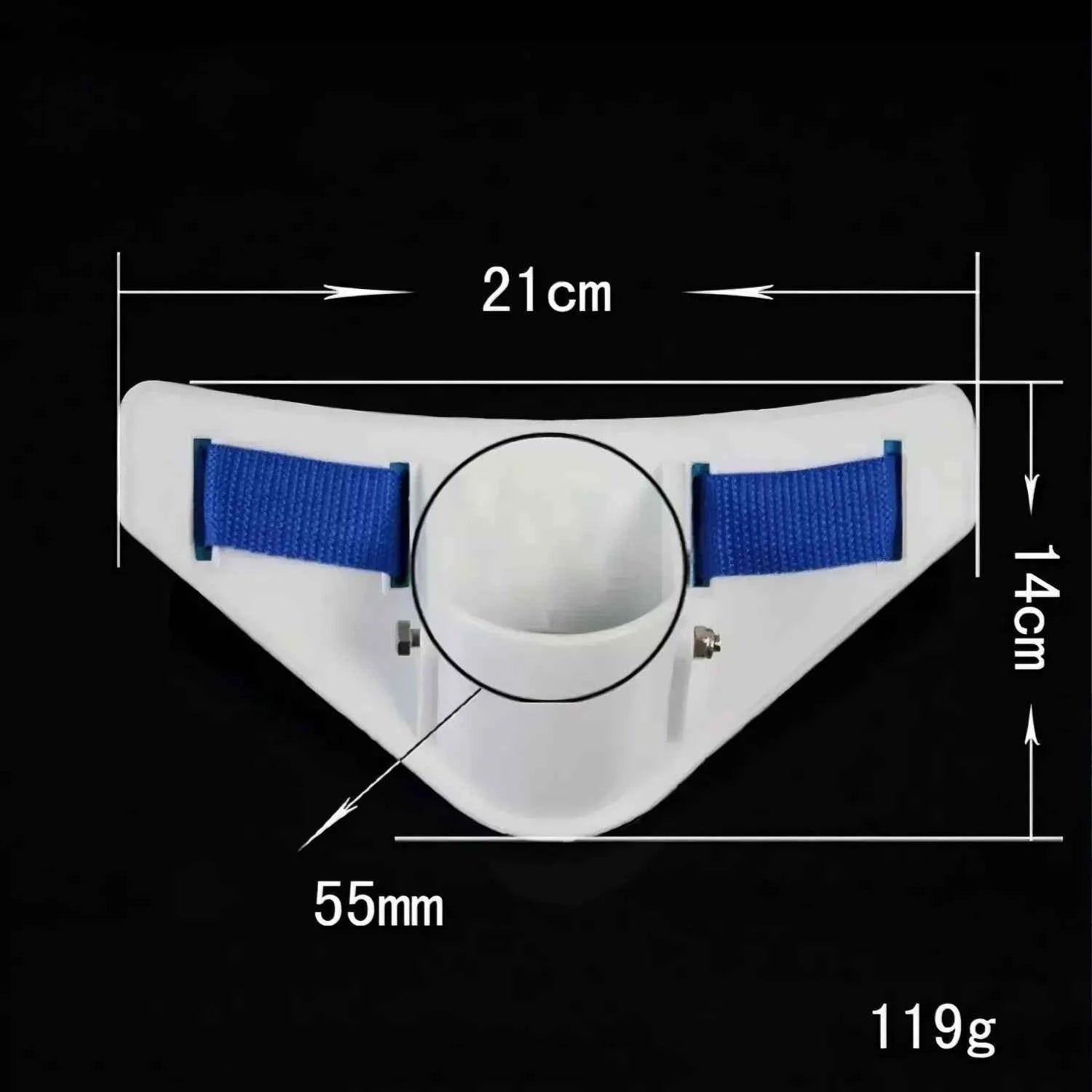 Lightweight Fighting Belt for Fishing - Waist & Belly Support for Boat & Sea Angling