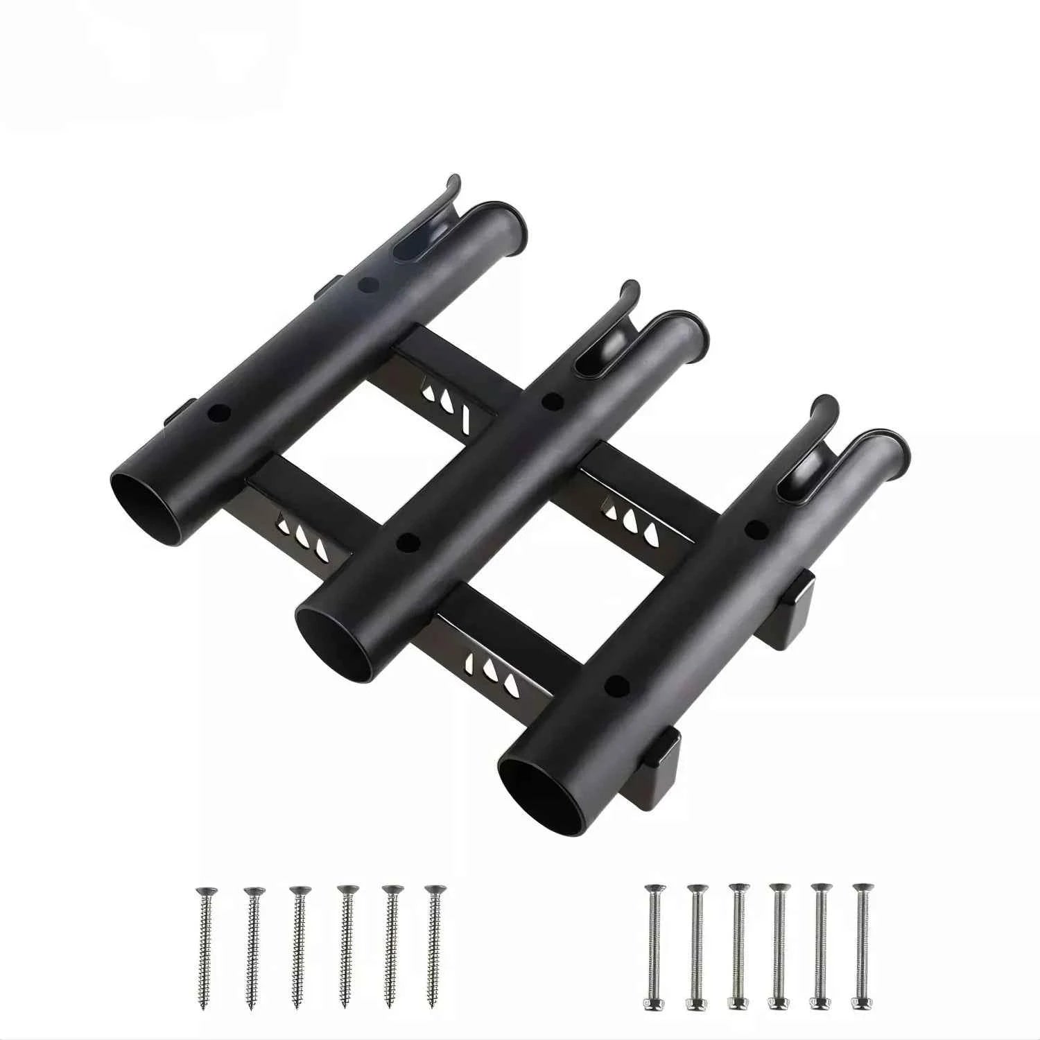 Detachable Dual-Tube Plastic Fishing Rod Holder – Ideal for Truck Bed & Boat Fishing