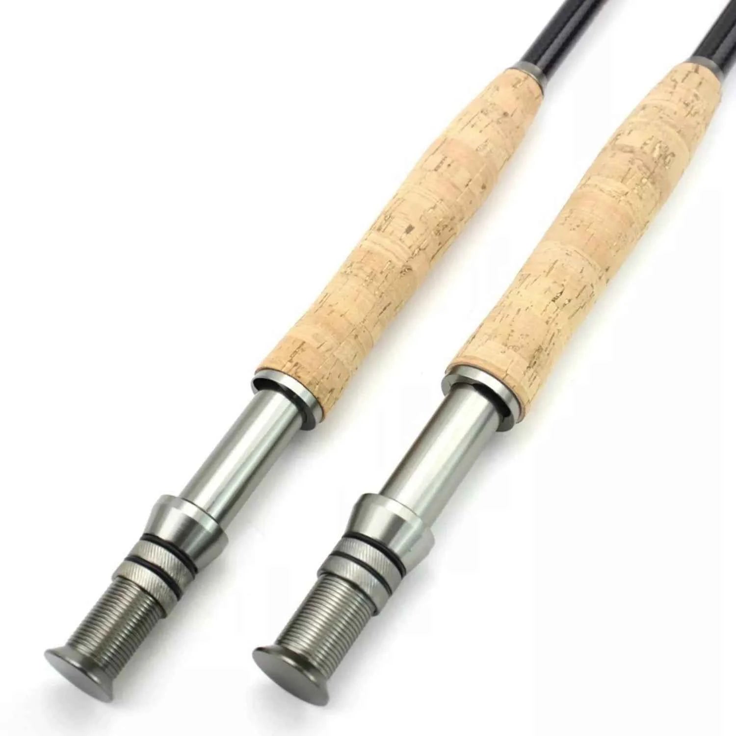 Premium Carbon Fishing Rod Folding - Fast Action Fishing Fly Rods for Outdoor Angling | Suitable for Perch, Pike & Travel
