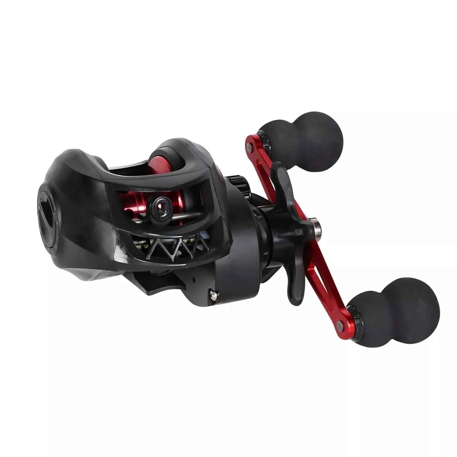 Anti-Bird Nest Baitcaster Reel - Heavy Duty 8KG Drag with Metal Spool for Saltwater & Freshwater Hand Reel Fishing