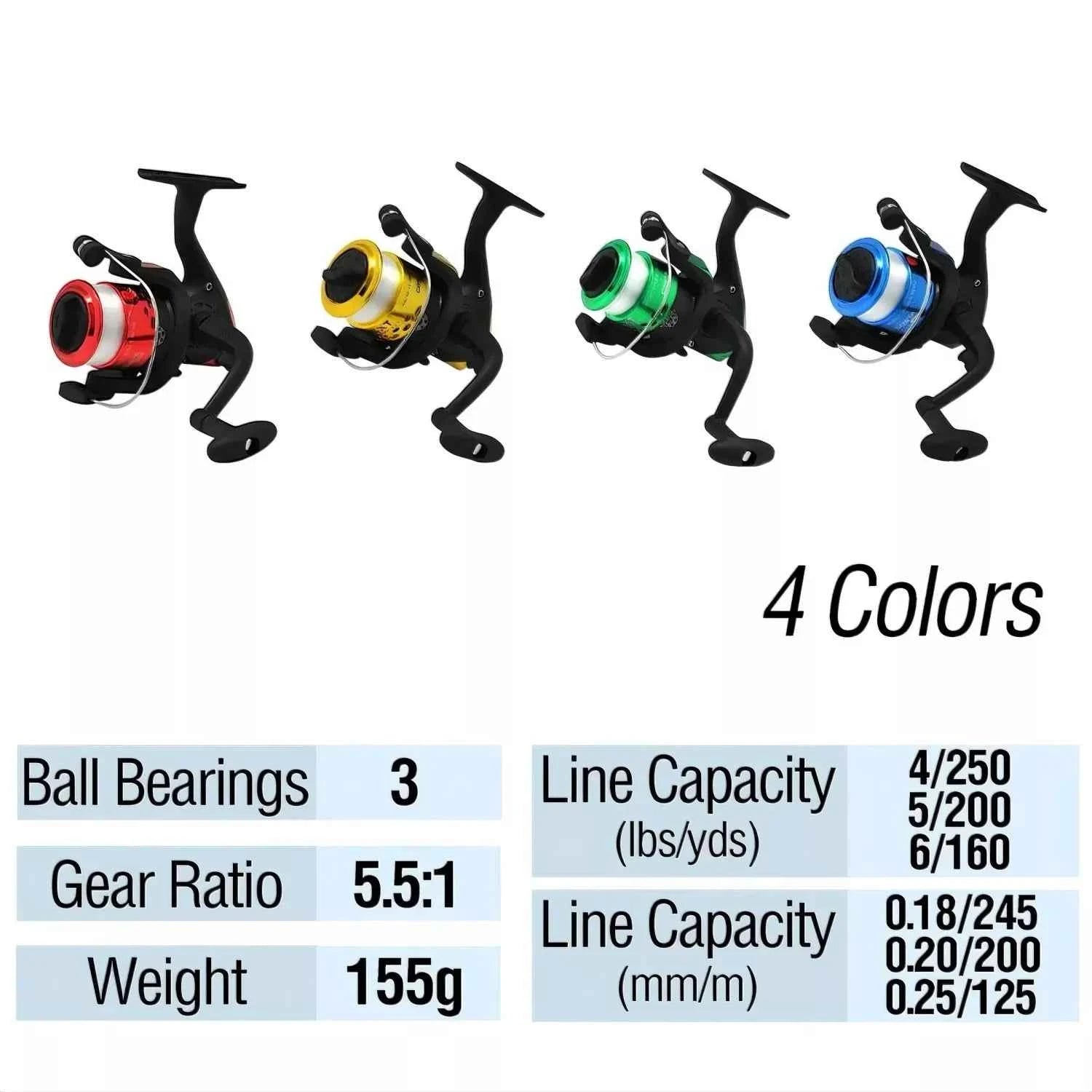 1.8m Collapsible Rod and Reel Combo - Lightweight Combo Reel Rod for Saltwater & Freshwater Fishing