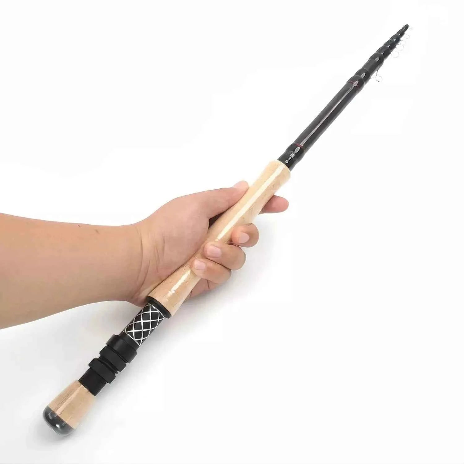 Telescopic Carbon Fly Fish Rod - Lightweight Fish Rods for Coastal & Open-Water Angling
