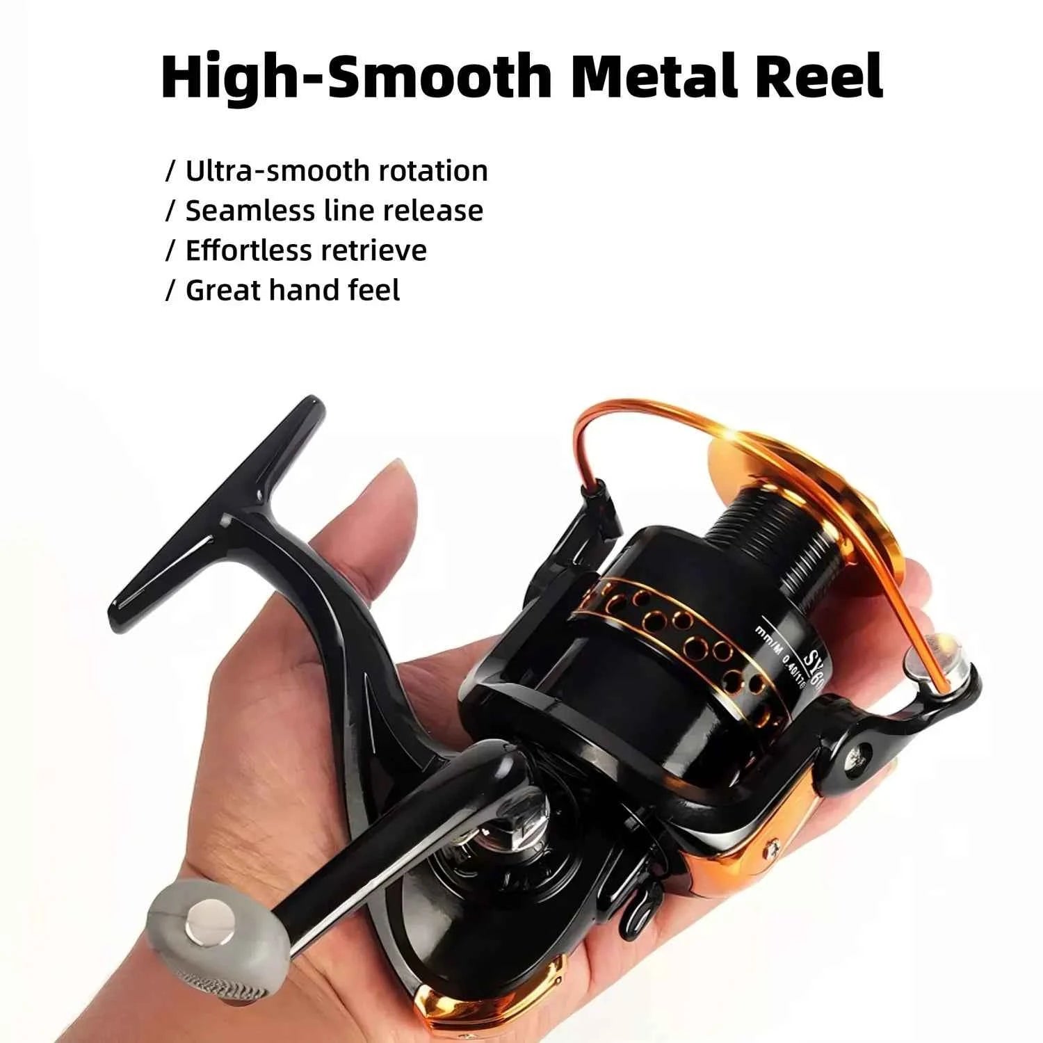 Smooth Durable Spinning Reel for Enjoyable Fishing