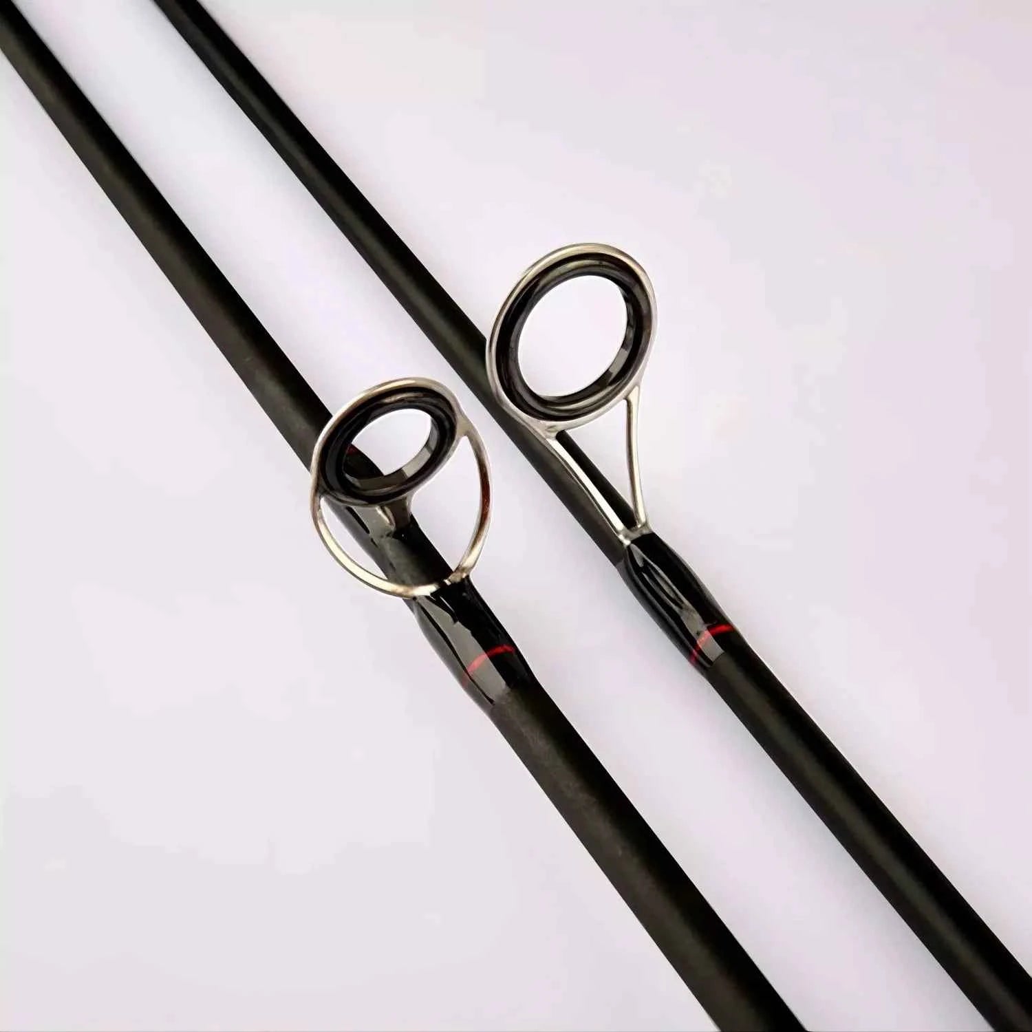 Carbon Fiber Spin Fishing Rod & Baitcasting Fishing Rod – Sea Fishing Rod for Surfcaster with Red (Fishing Rods Red) & Gold (Gold Fishing Rod) Options