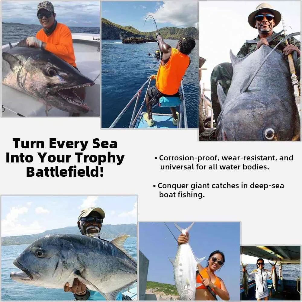 Jigging Hooks | High Carbon Steel Wide Gap Circle Fishing Hooks for Big Game - REeffun