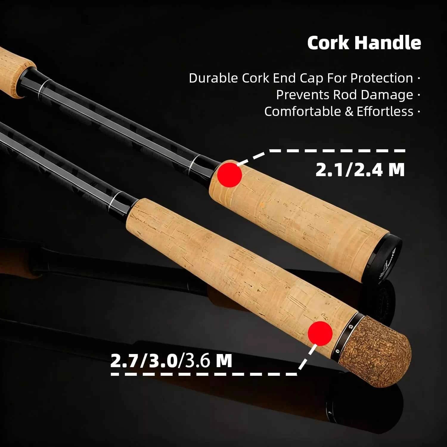 Carbon Ultra-Long Casting Fishing Rod – Ideal for Surfing Fishing Rods, Baitcasting Fishing Rod & Fishing