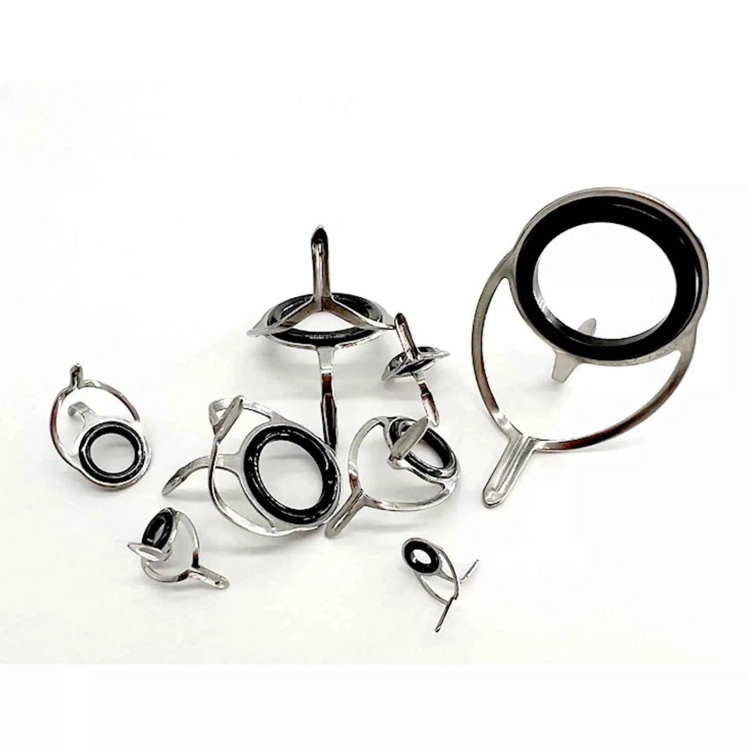 Anti-Tangle Double-Leg Fishing Rod Line Guide - Durable Metal Wire Guide for Rod DIY & Repair