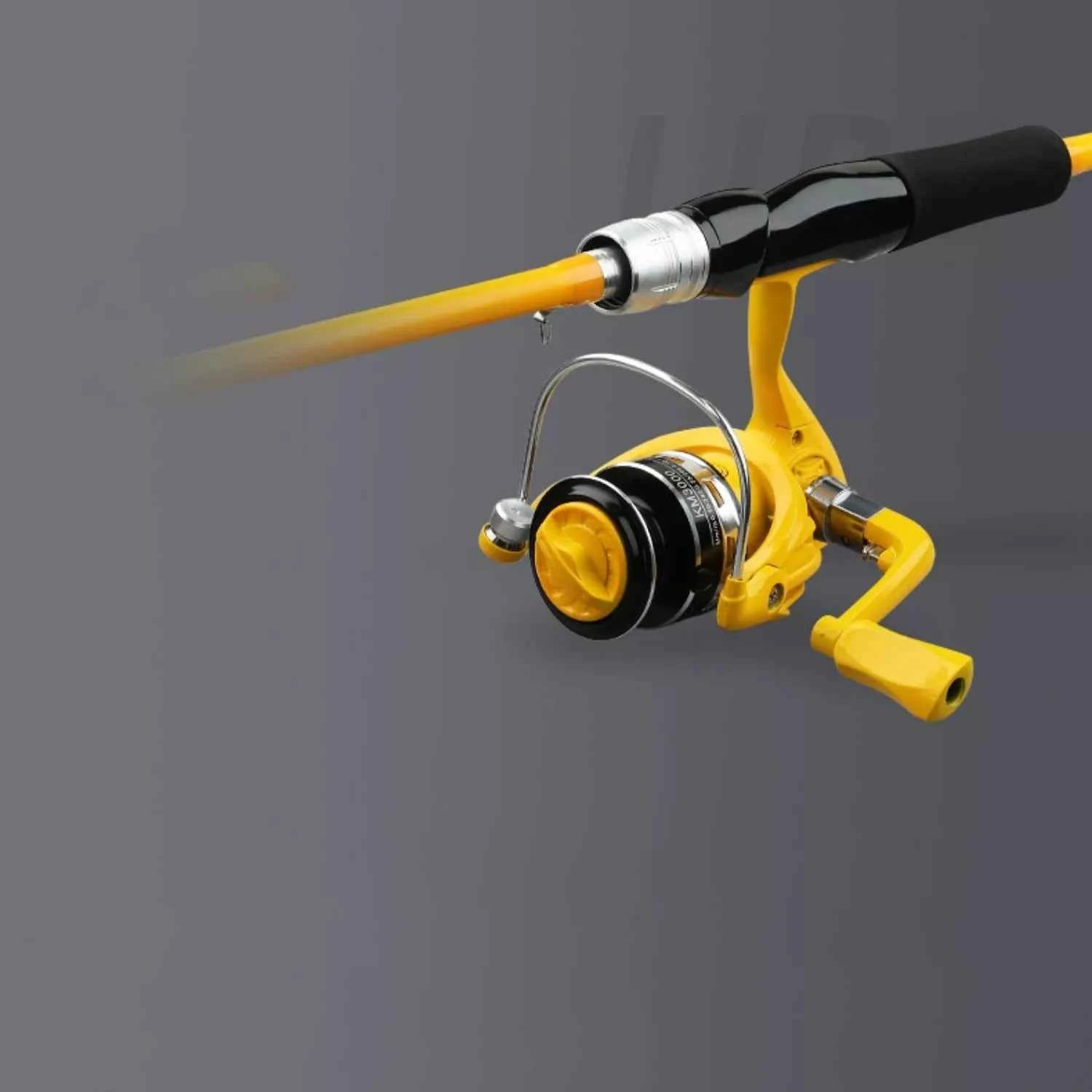 All-in-One Carbon Fiber Ultralight Fishing Rod Reel Combo - Bait Casting/Spin Reel for Saltwater & All Waters, Beginner-Friendly