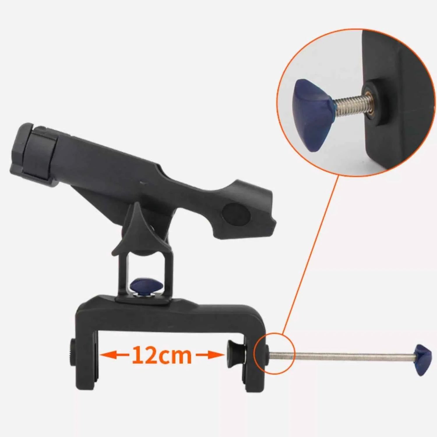 360° Adjustable Fishing Rod Holder – Ideal for Boat, Bank & Pontoon Fishing