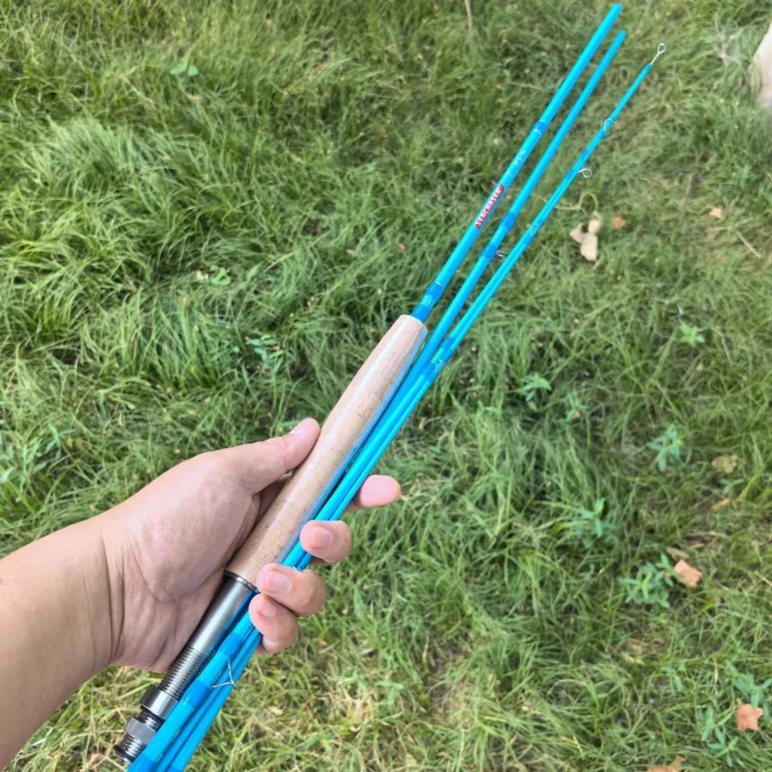 Carbon Ultra-Light 4-Piece Flying Fishing Rod 5/6# – Premium Fish Rods for Stream & Saltwater Angling