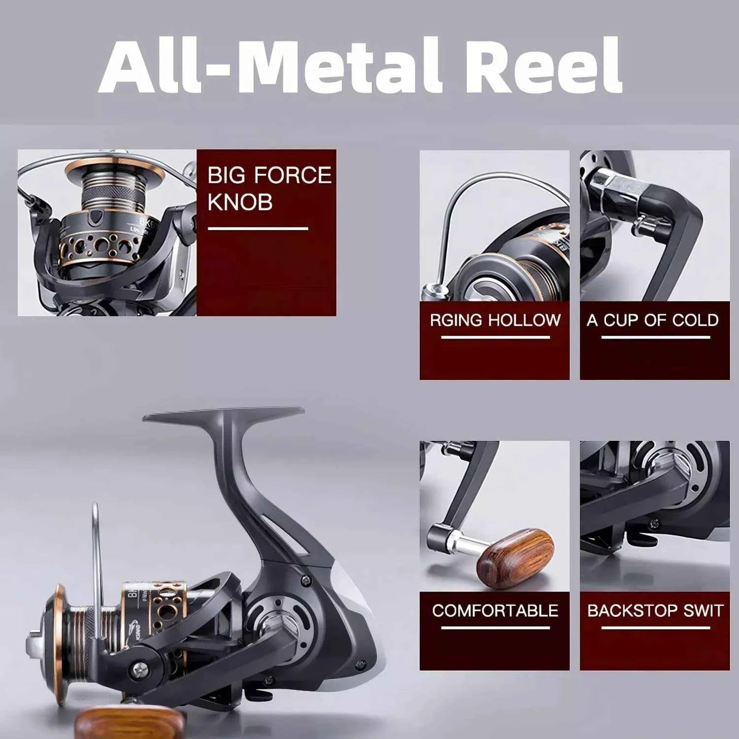 Premium Carbon Telescopic Fishing Rod and Reel Combo | Ultralight Fishing Rod and Reel Combo, Spinning Combo Rod Reel for Freshwater & Saltwater Fishing
