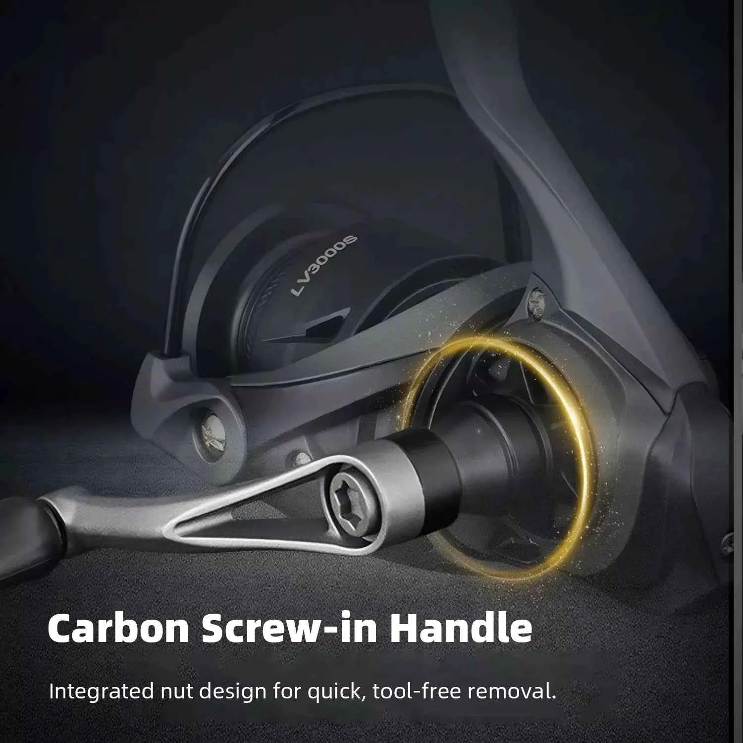 Lightweight Carbon Fiber Arm Spinning Fishing Reel - Smooth Casting for Surf & Pan-Water Angling