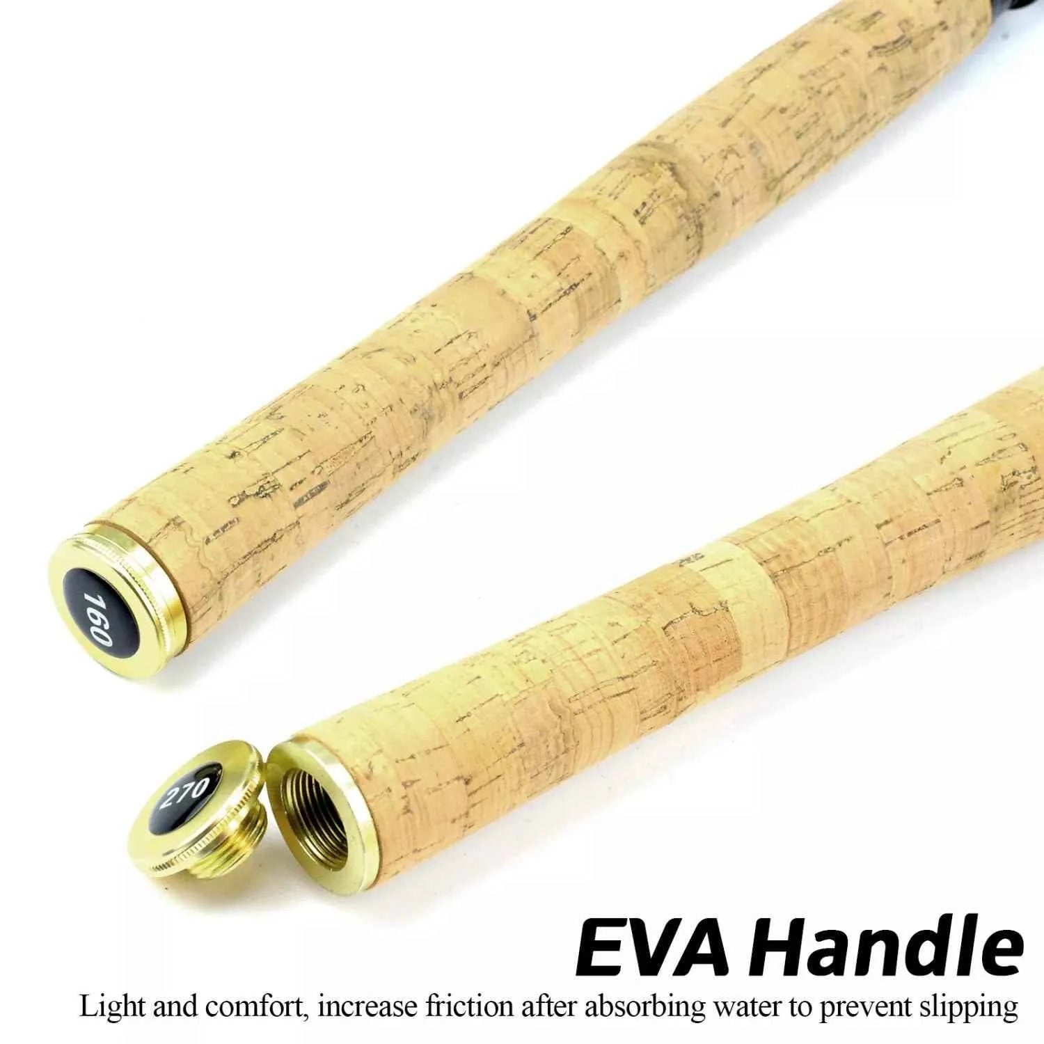 Telescopic High End Fishing Rod - Portable Fishing Pocket Rod for Spin Fishing, Deep Sea & Freshwater Fish Casting