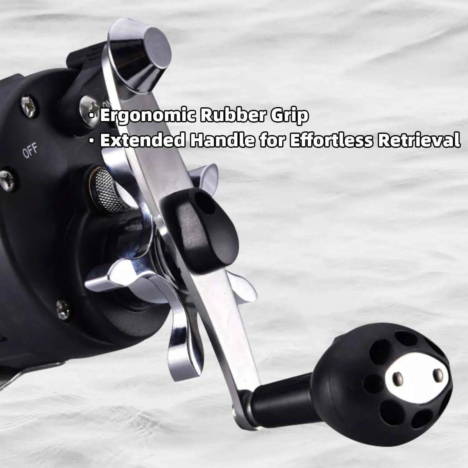 Saltwater-Resistant Conventional Fishing Reel – Smooth Trolling for Reliable Reel Fishing