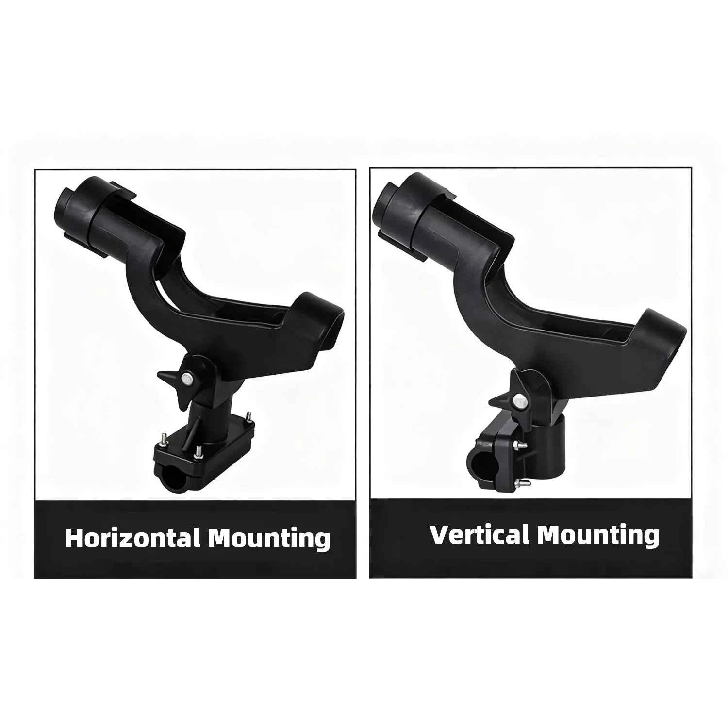 Rotatable Fishing Rod Holder for Kayak – Versatile for Boats & Bank Fishing