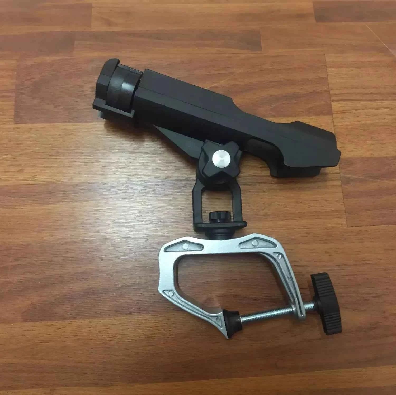 360° Rotatable Kayak Fish Rod Holder - Durable Nylon & Aluminum Fishing Rod Support