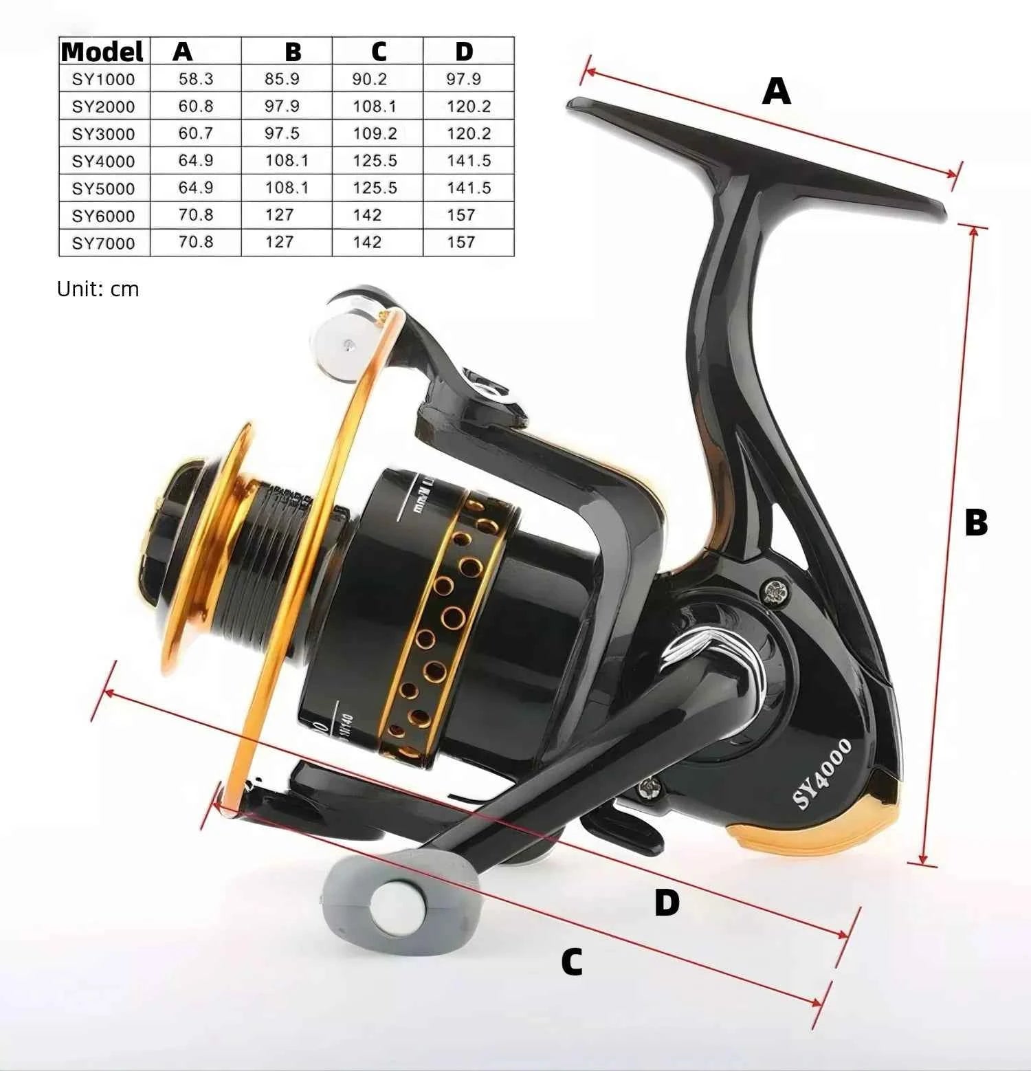 Smooth Durable Spinning Reel for Enjoyable Fishing