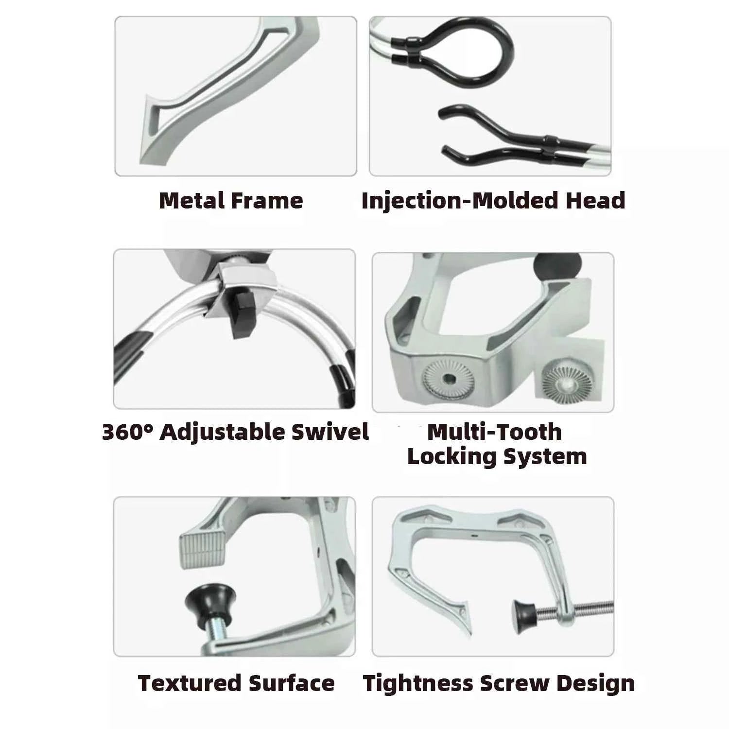 Adjustable Fishing Rod Holder for Boat & Surf Fishing - Durable Aluminum Construction