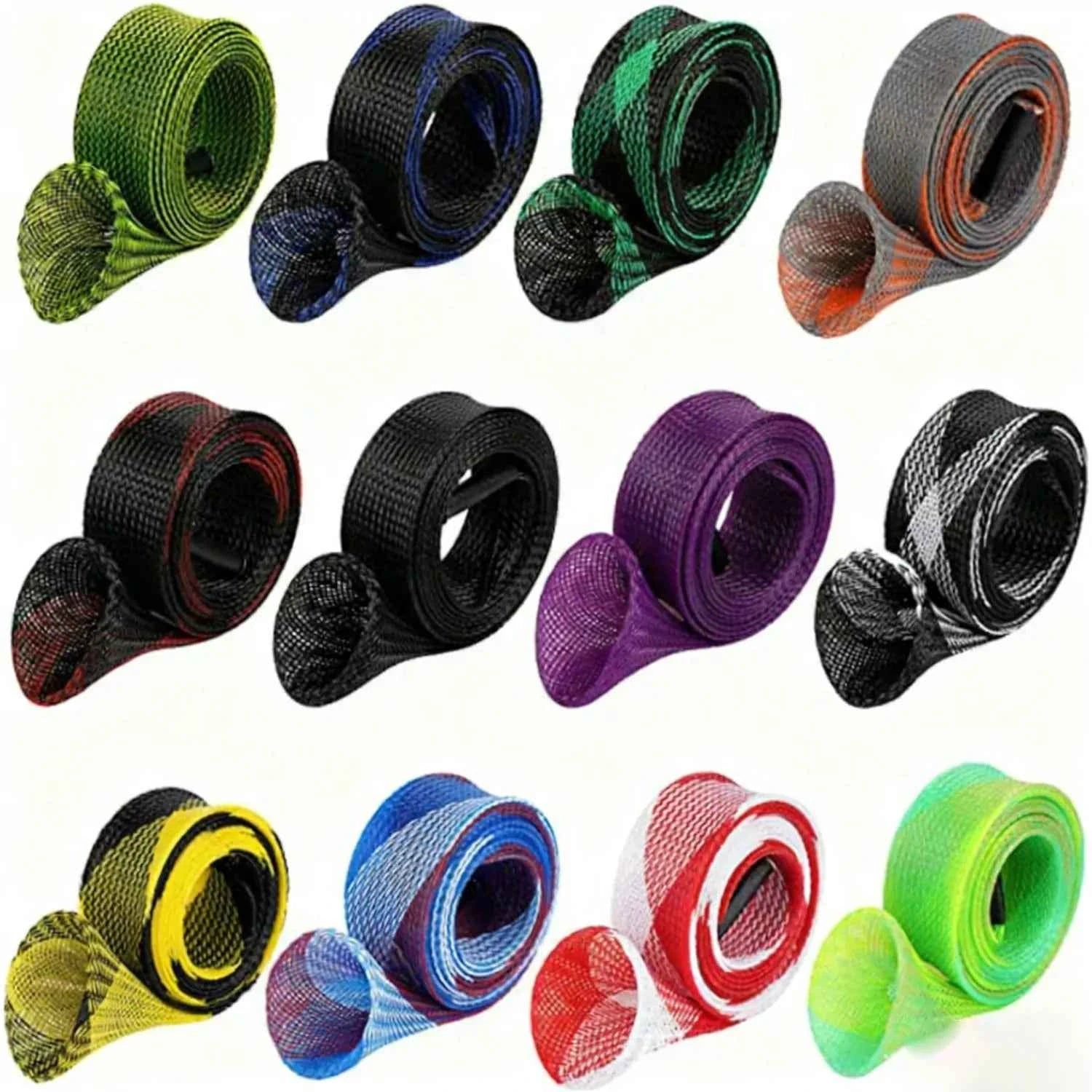 Stretchable PET Rod Socks for Fishing Rods - Protective Fishing Rod Cover