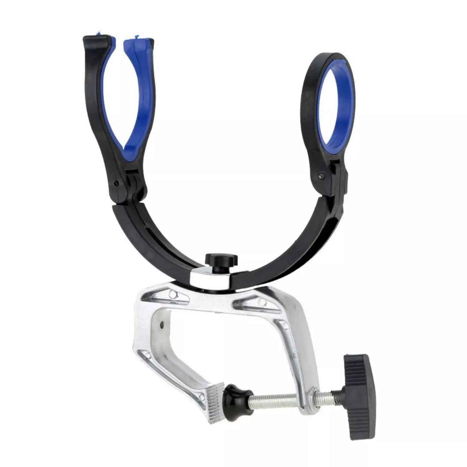 360° Adjustable Foldable Fishing Rod Holder Metal - Ideal for Pontoon & Boat Fishing