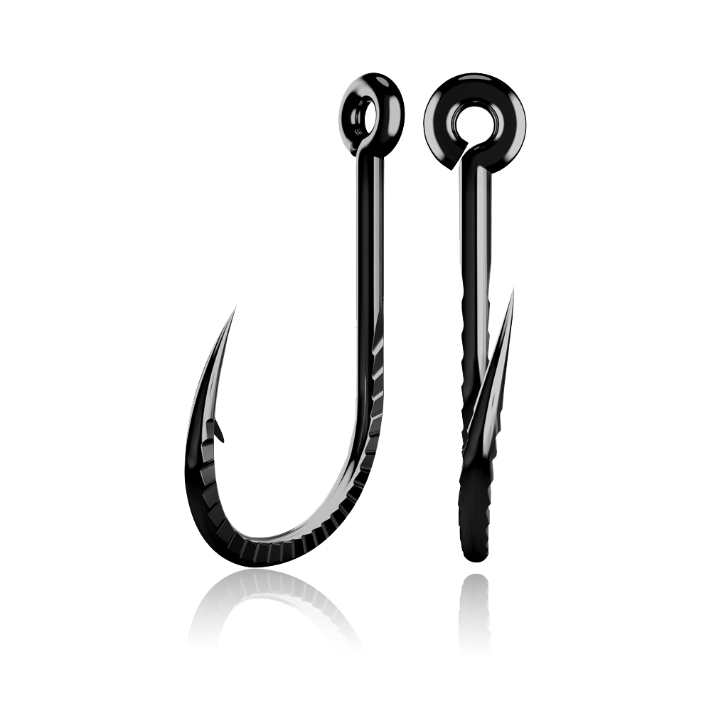 Qilin Bionic Fish Hook - Premium High Carbon Steel Barb Hooks for Freshwater & Saltwater (Sizes #3–#12)