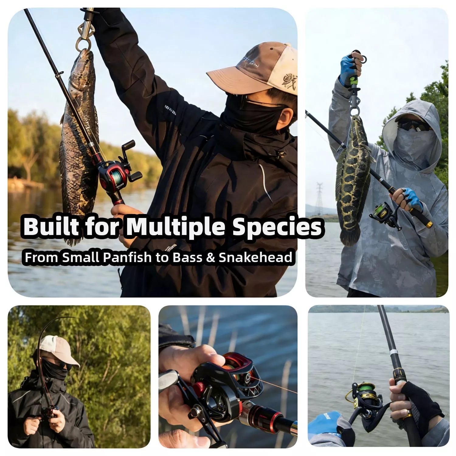 Portable High-Carbon telescopic fishing rod reel combo for Saltwater and Freshwater Adventures