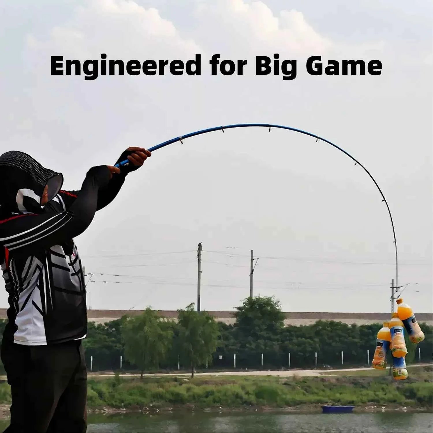 Telescoping Fishing Rod and Reel Combo - Ultra Light Spin Reel Fishing Rod, Compact Design for Beach & Coastal Angling (1.0m-2.3m)