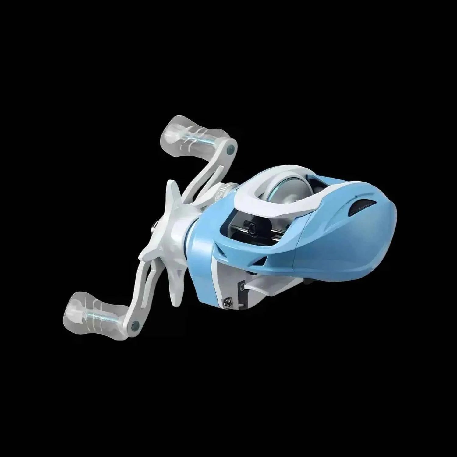 Micro Jigging Baitcasting Reel - Lightweight Hand Fishing Reel with Shallow Spool & 7.1:1 Gear Ratio
