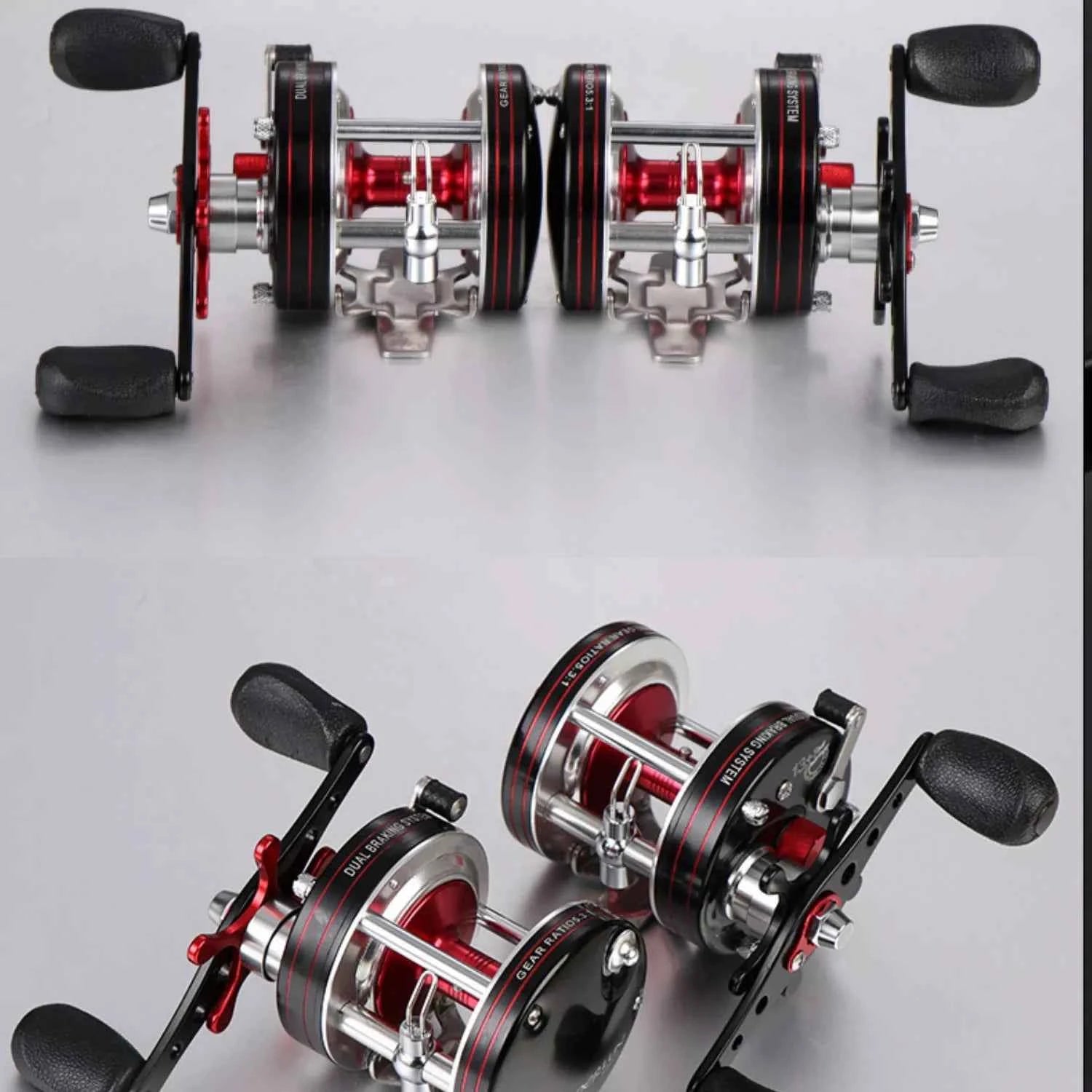 All-Metal Drum Fishing Reel – Ideal for Large Fishing Reels, Tuna Fishing & Troll Fishing