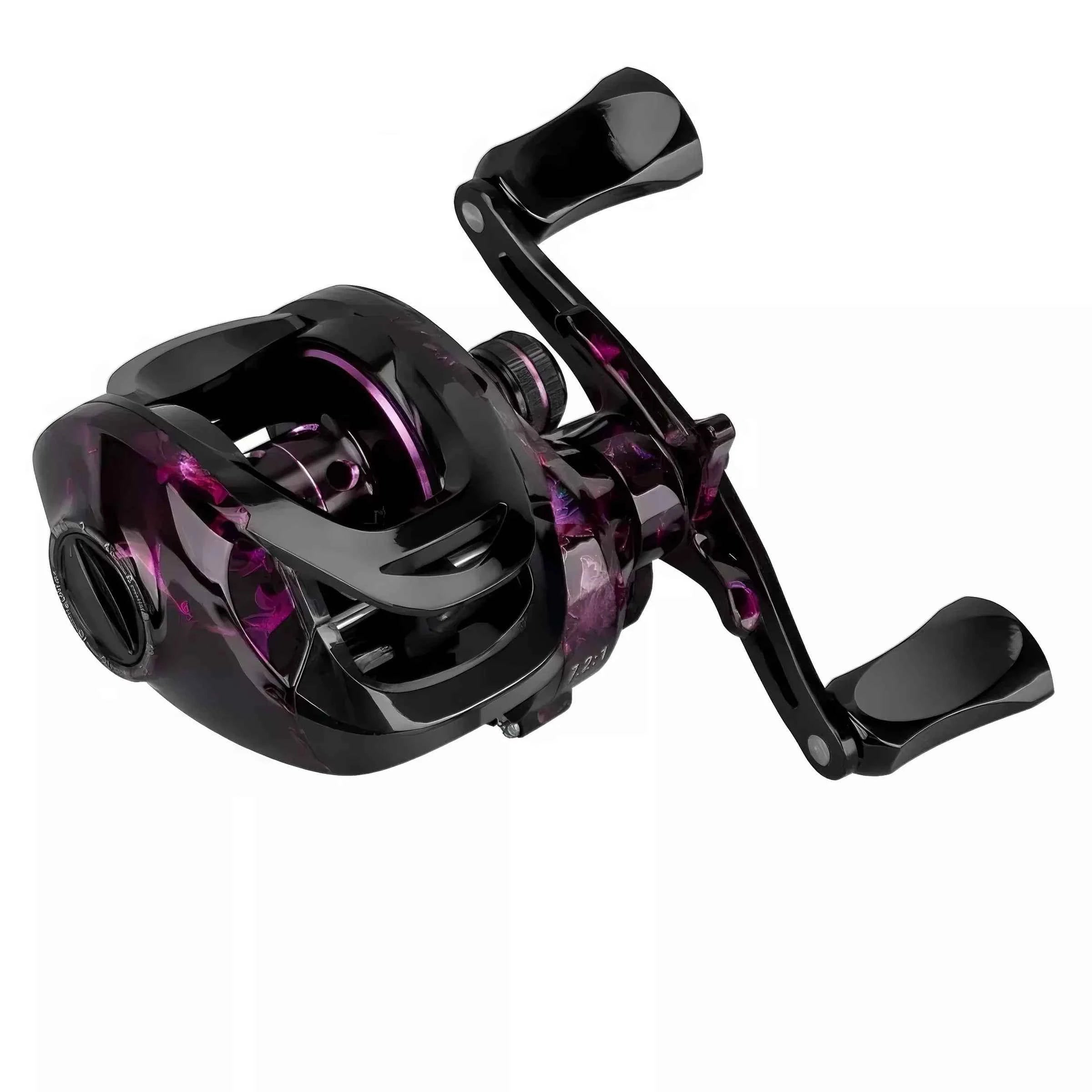 Baitcast Reel with Drag Alarm - Durable Steel Fishing Reel for Surf & Cast Fishing Trips