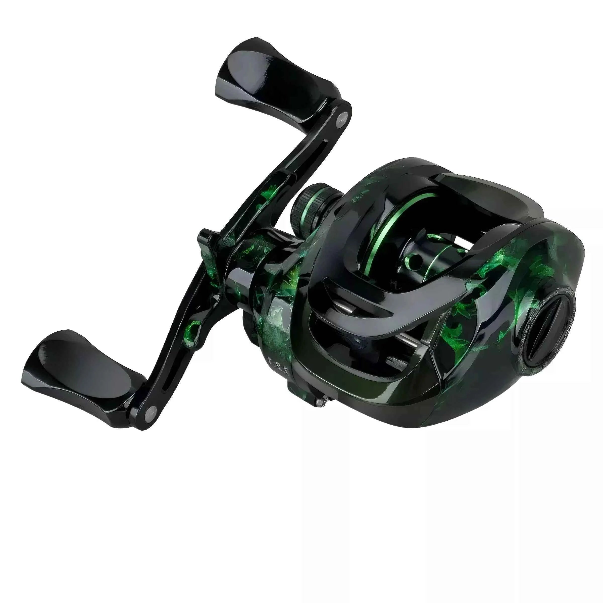 Baitcast Reel with Drag Alarm - Durable Steel Fishing Reel for Surf & Cast Fishing Trips