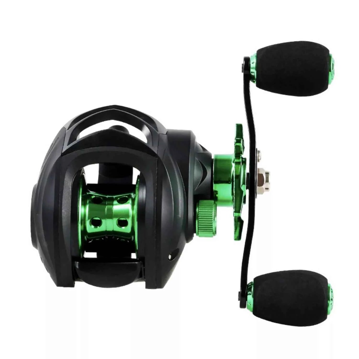 High-Speed 7.2:1 Magnetic Brake Anti-Tangle Baitcaster Reel for Freshwater & Saltwater Fishing