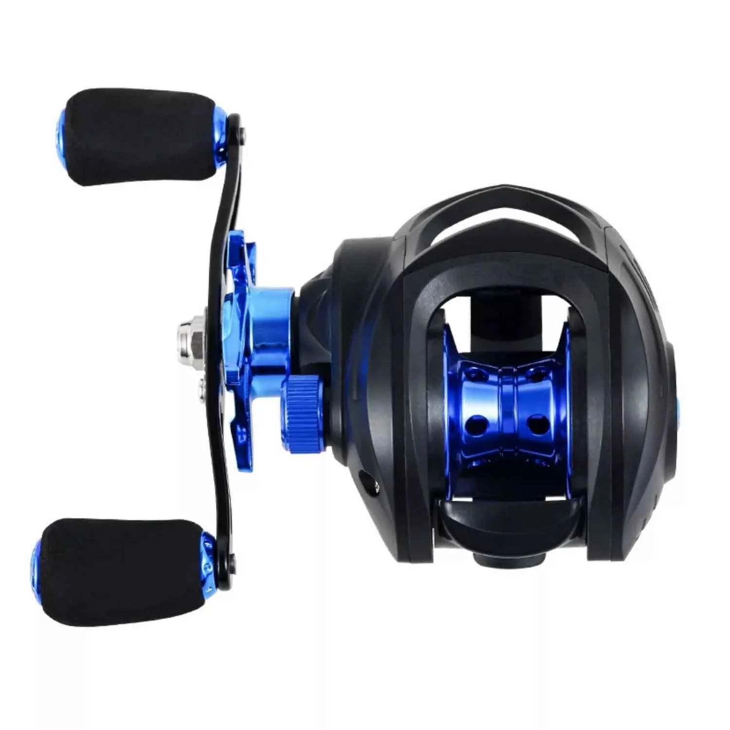 High-Speed 7.2:1 Magnetic Brake Anti-Tangle Baitcaster Reel for Freshwater & Saltwater Fishing