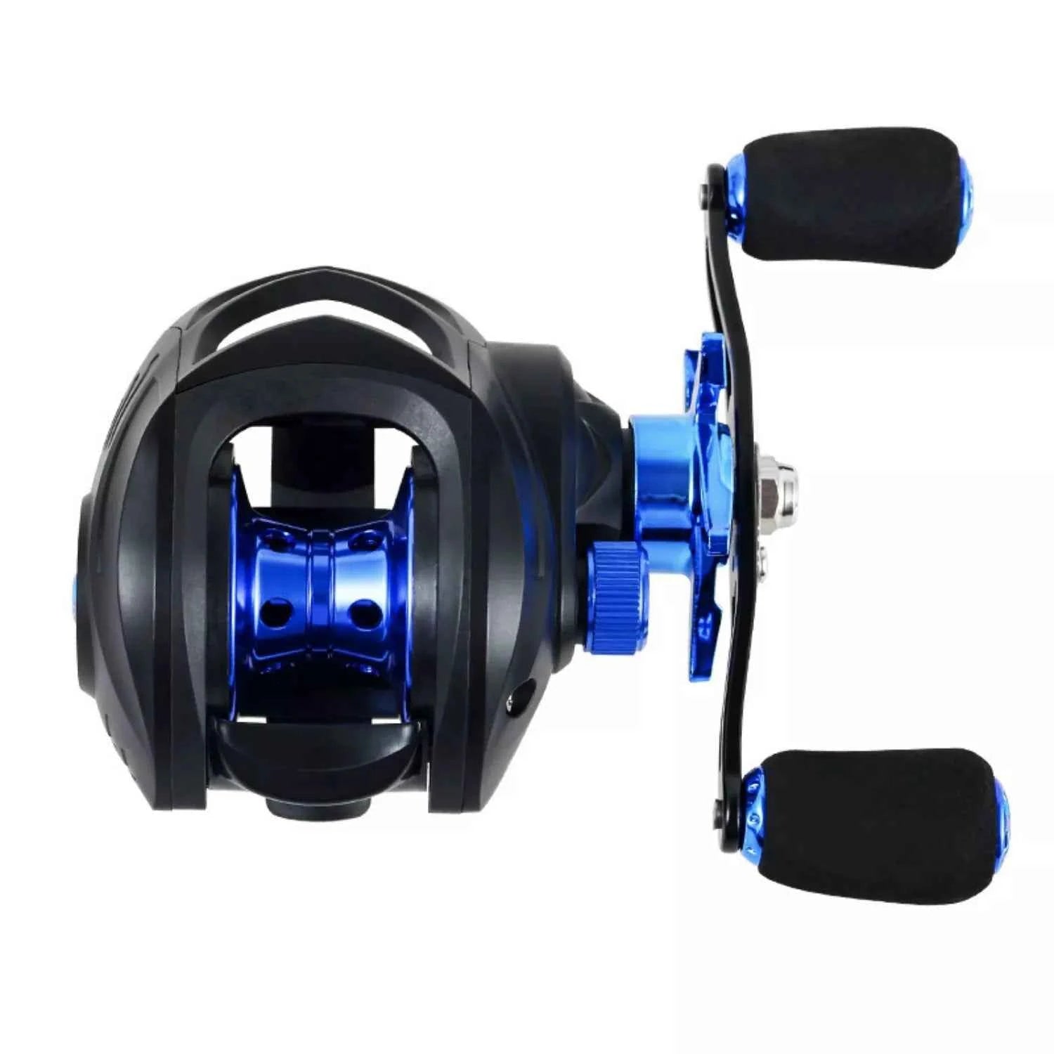 High-Speed 7.2:1 Magnetic Brake Anti-Tangle Baitcaster Reel for Freshwater & Saltwater Fishing