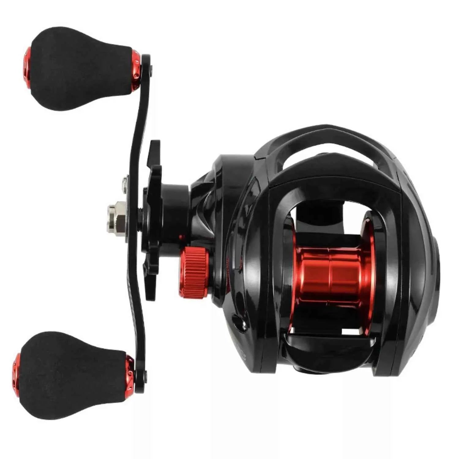 High-Speed 7.2:1 Magnetic Brake Anti-Tangle Baitcaster Reel for Freshwater & Saltwater Fishing