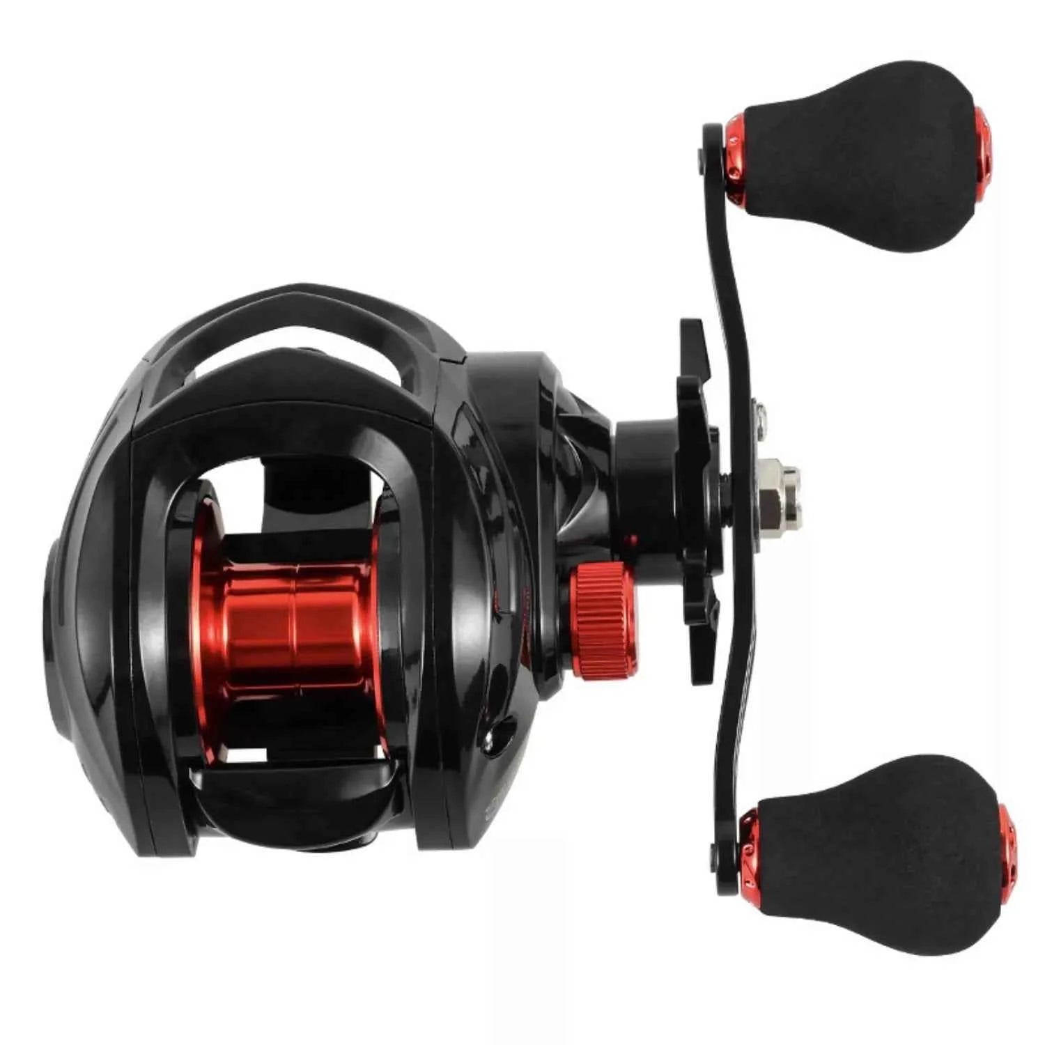 High-Speed 7.2:1 Magnetic Brake Anti-Tangle Baitcaster Reel for Freshwater & Saltwater Fishing
