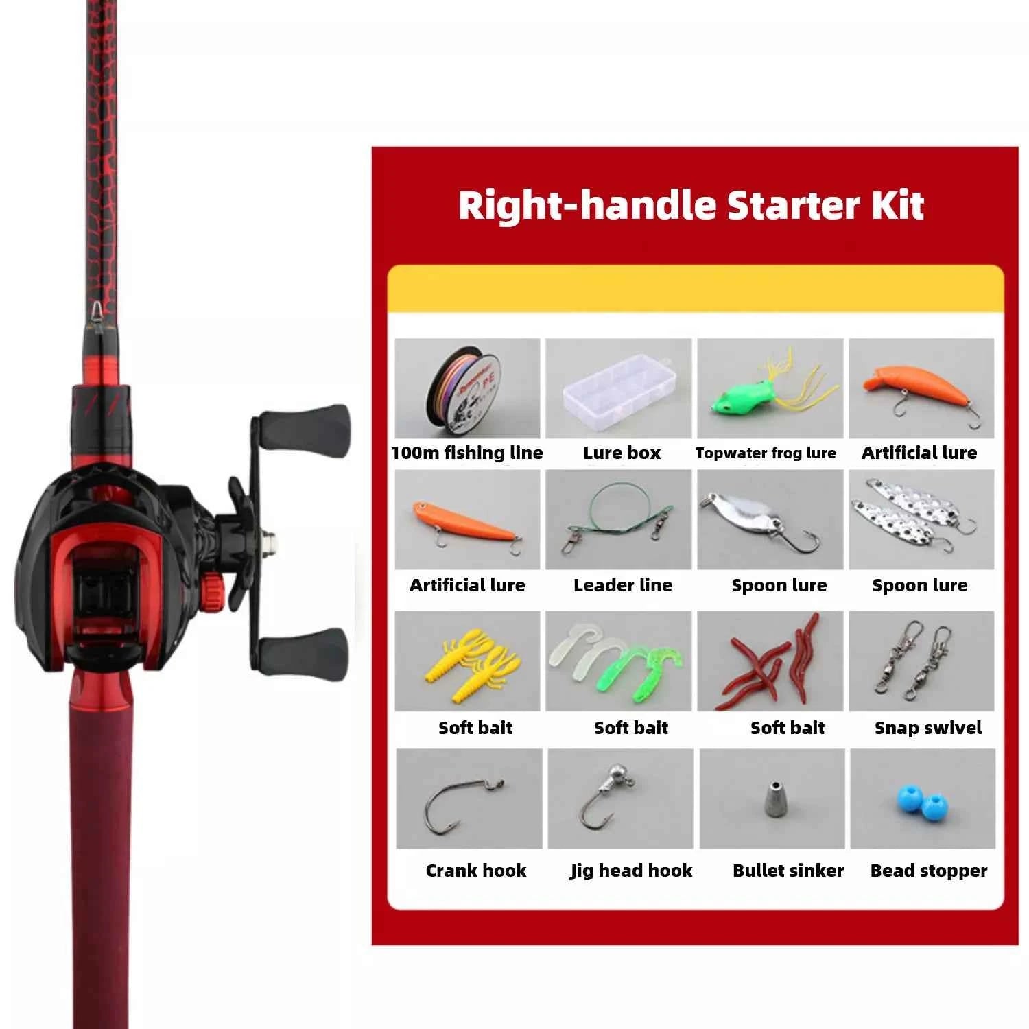 High-Carbon Portable Telescoping Rod and Reel Combo – Spinning Fishing Rods and Reels for Surf, Boat & All-Water Angling