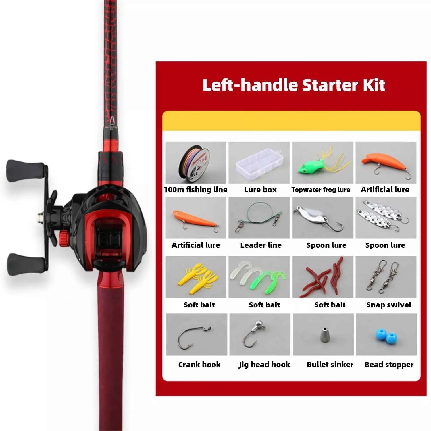 High-Carbon Portable Telescoping Rod and Reel Combo – Spinning Fishing Rods and Reels for Surf, Boat & All-Water Angling