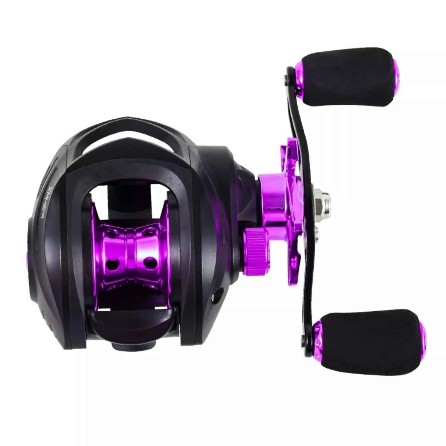 High-Speed 7.2:1 Magnetic Brake Anti-Tangle Baitcaster Reel for Freshwater & Saltwater Fishing