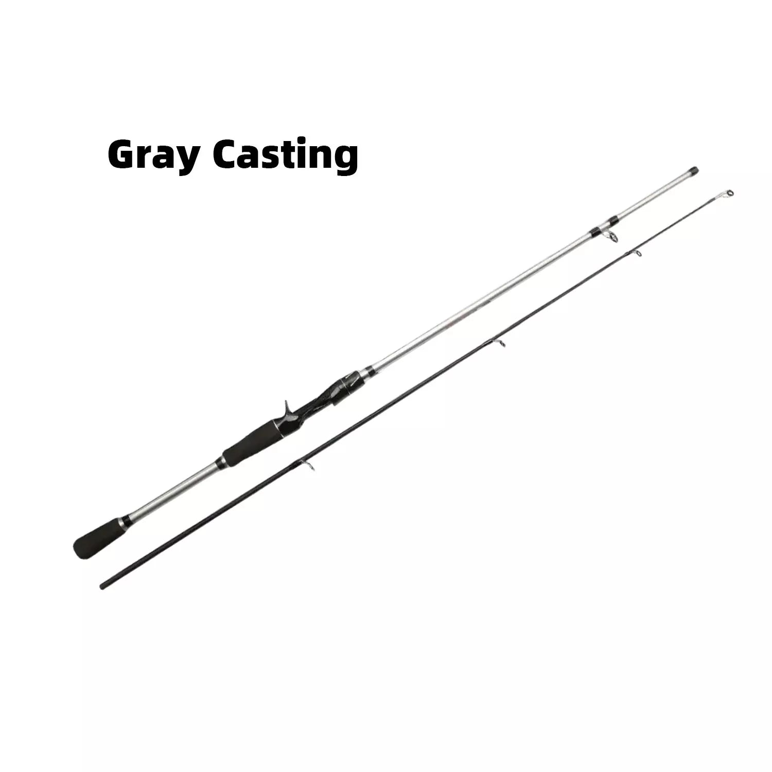 Durable Fiberglass Casting Fishing Rods & Spinning Fish Rod - Purple Fishing Rod for Surf Rod Fishing & Multi-Water Angling