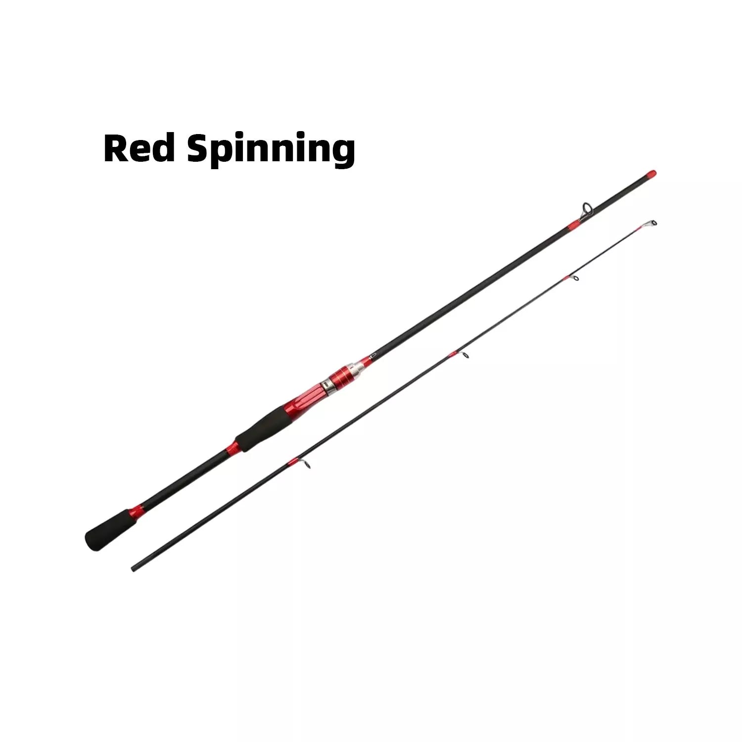 Durable Fiberglass Casting Fishing Rods & Spinning Fish Rod - Purple Fishing Rod for Surf Rod Fishing & Multi-Water Angling