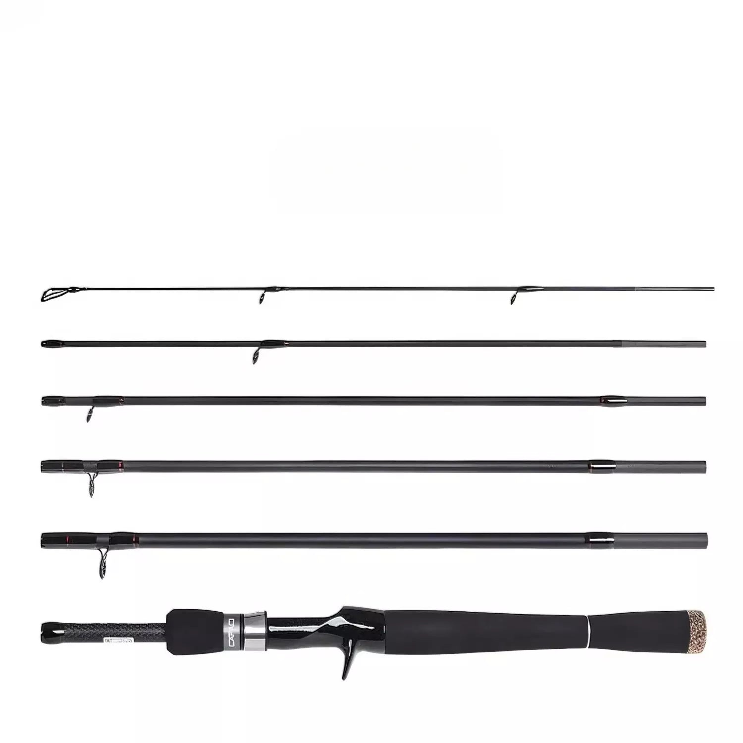 Multi-Piece Carbon Fiber Fishing Rod – Fishing Rod Spinning & Baitcast Fishing Rod (2.1M/2.4M/2.7M) for Fishing Rods Ocean & Freshwater Angling