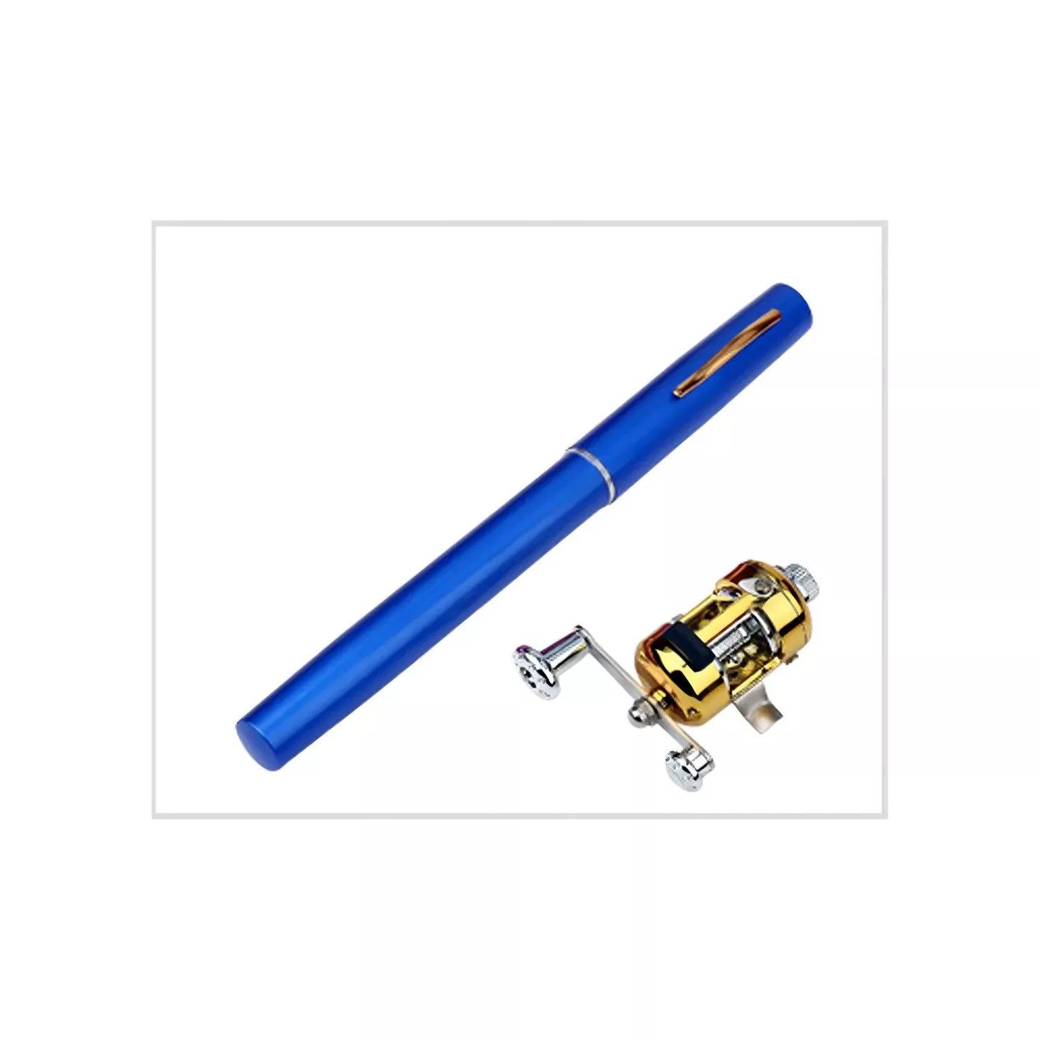 Pen Fishing Rod and Reel Combo - Ultralight Mini Fishing Rod and Reel for Compact Angling Trips
