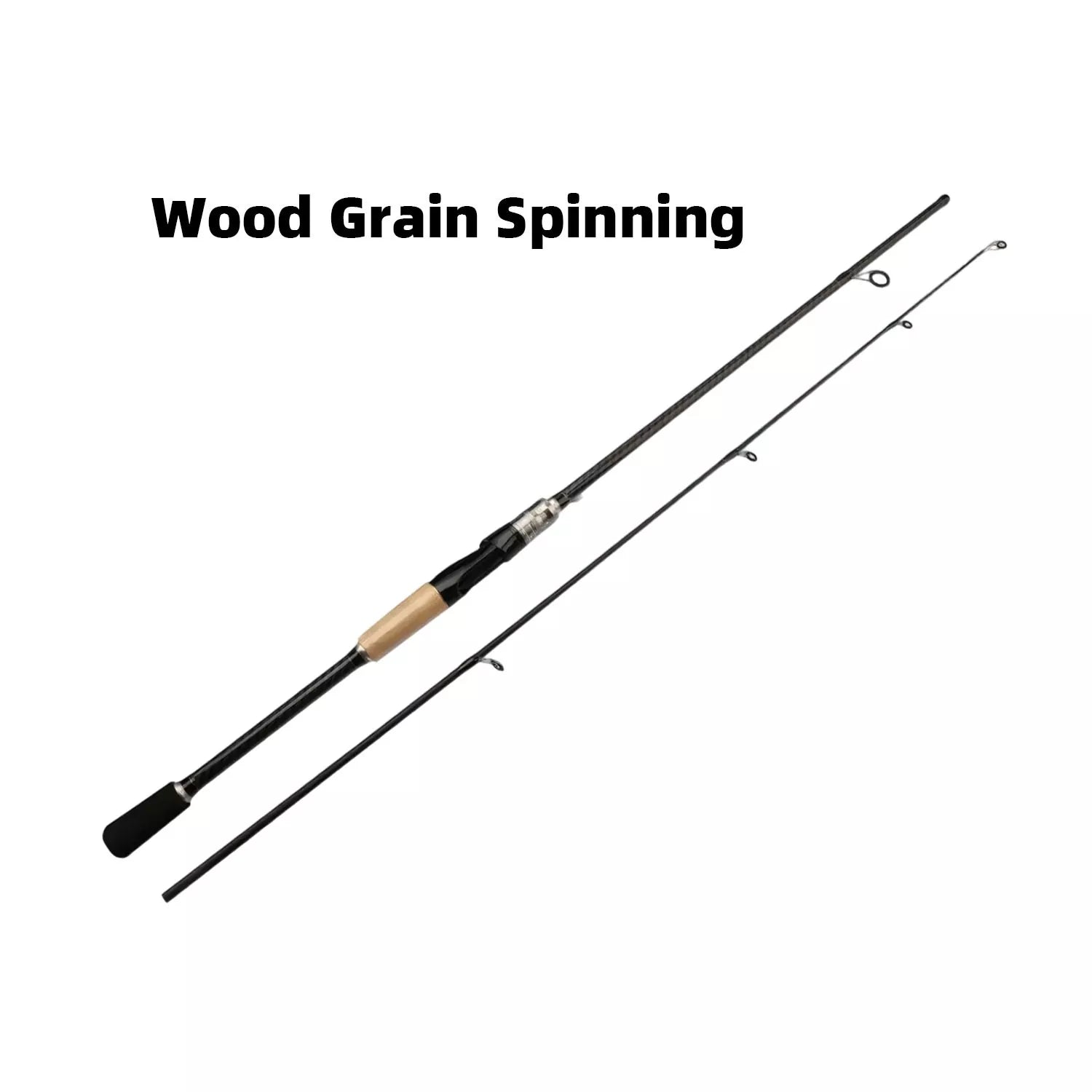 Durable Fiberglass Casting Fishing Rods & Spinning Fish Rod - Purple Fishing Rod for Surf Rod Fishing & Multi-Water Angling
