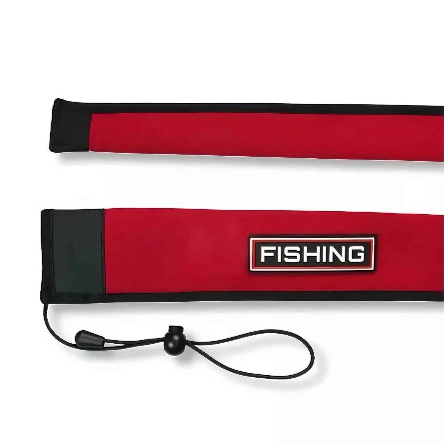 Snag Resistant Fishing Rod Sleeves - EVA-Lined Durable Rod Cover for Fishing Gear Protection