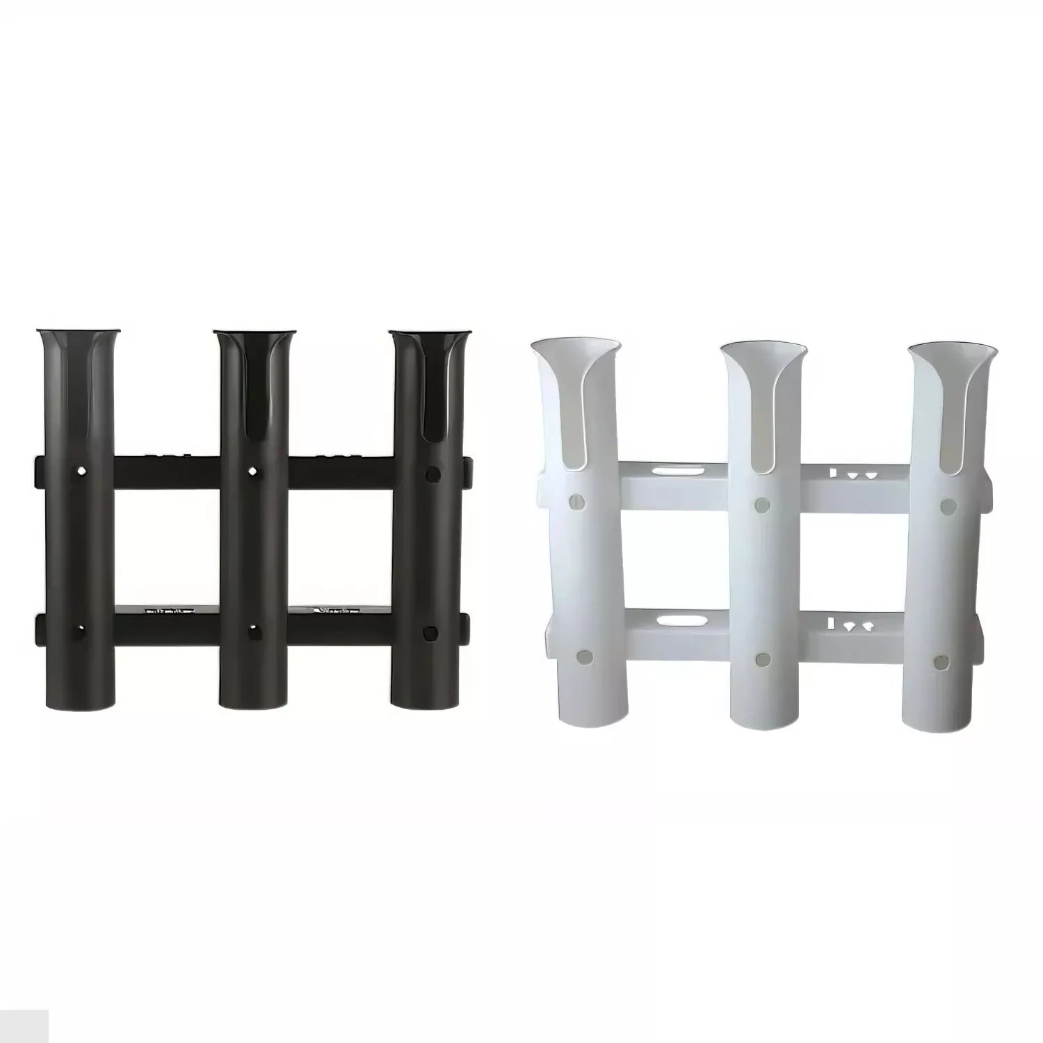Detachable Dual-Tube Plastic Fishing Rod Holder – Ideal for Truck Bed & Boat Fishing